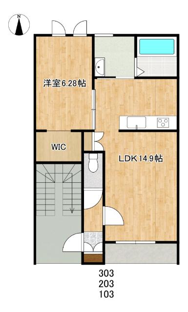  間取り図写真