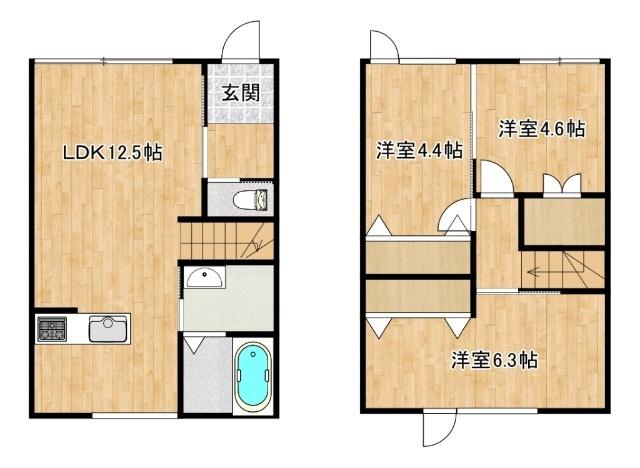  間取り図写真