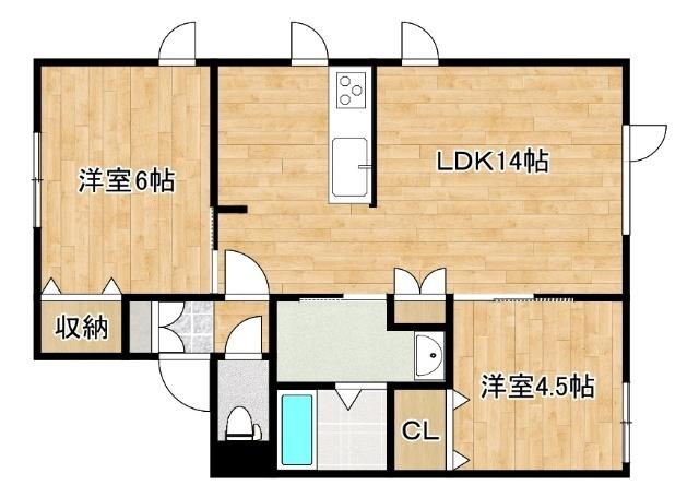  間取り図写真