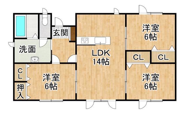  間取り図写真