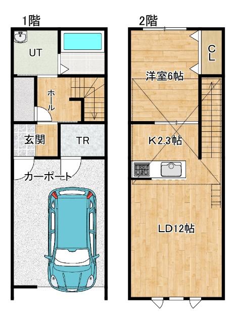  間取り図写真