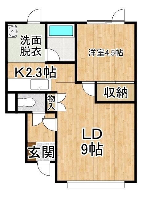 コーポai（G） 間取り図画像