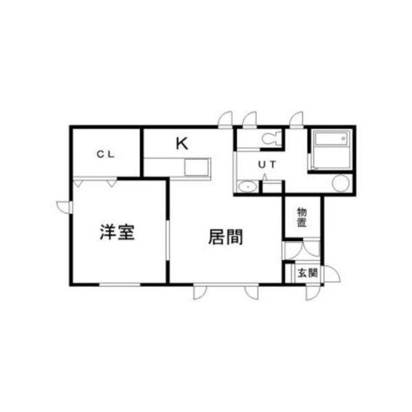 ファインカムイ（201） 間取り図画像