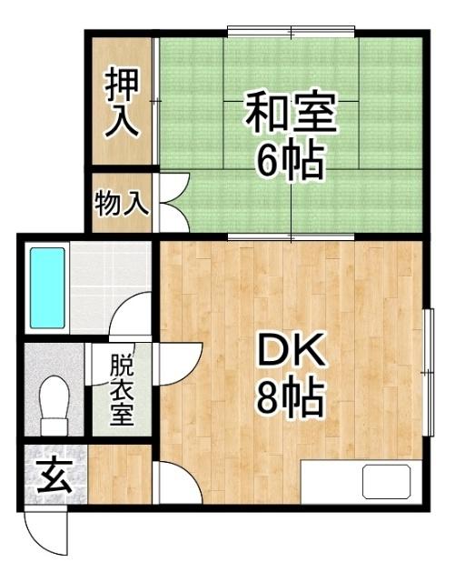 コーポパル（2） 間取り図画像