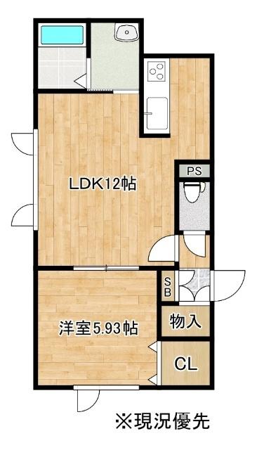 新築)11-23MS（201） 間取り図画像