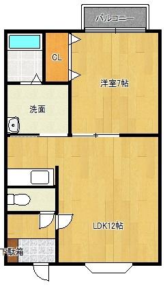 Y’S FIELDⅡ（ワイズフィールド2）（203） 間取り図画像