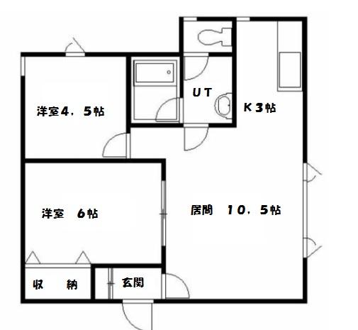 マイハウステンダネス（105） 間取り図画像