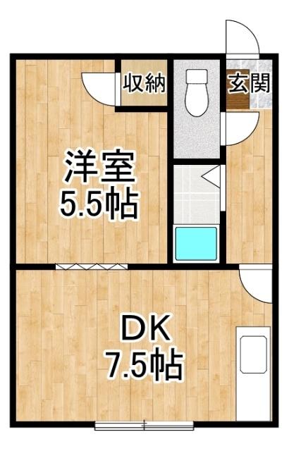 レジデンス（405） 間取り図画像