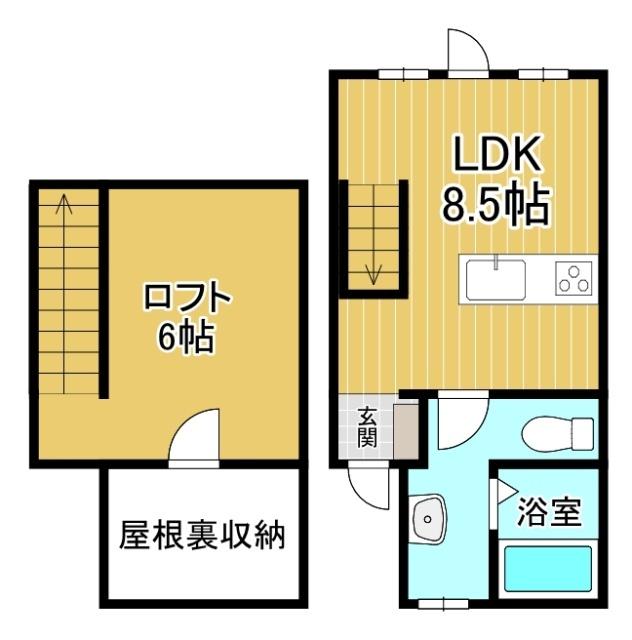 MK-Ⅱ（エムケーⅡ）（D） 間取り図画像