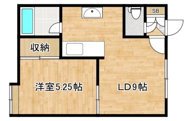 アルペジオⅠ（203） 間取り図画像