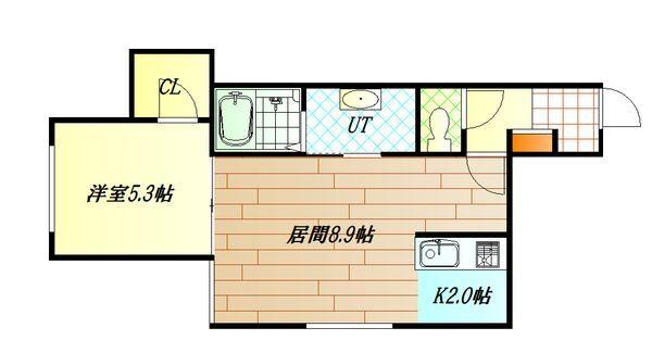K.E.N（105） 間取り図画像