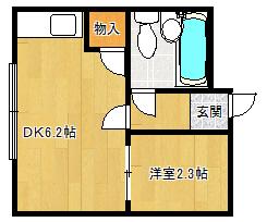 プランドールとかち（115） 間取り図画像
