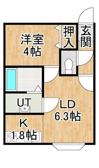 スペースⅢ（205） 間取り図画像