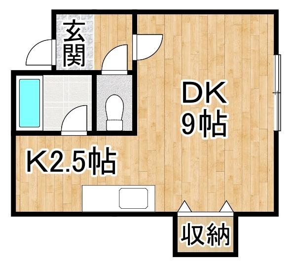 シーダーハイツ（403） 間取り図画像
