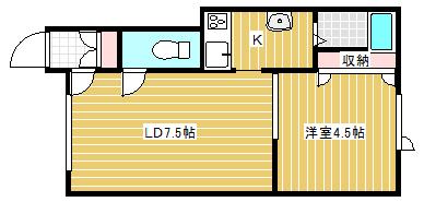 OakⅧ（オークⅧ）（202） 間取り図画像