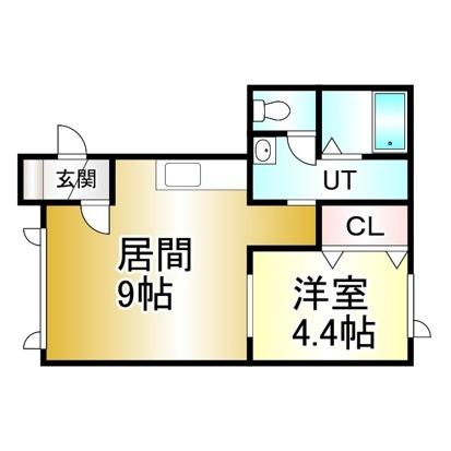 パリエ803（2-C） 間取り図画像