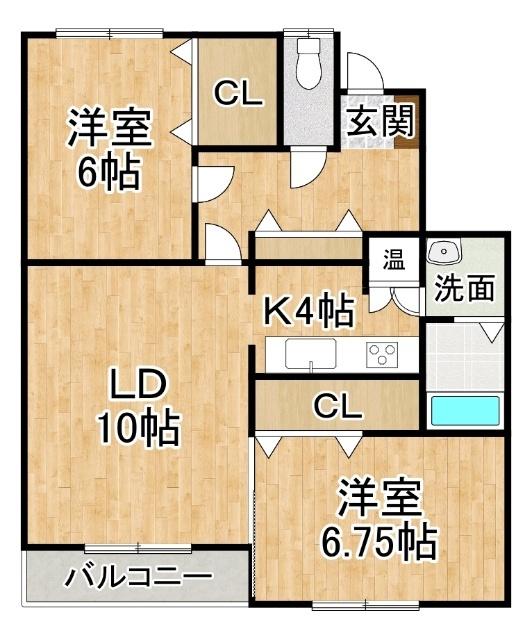 ビオガーデン（306） 間取り図画像