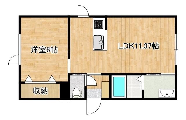 （仮）春光3-8新築（103） 間取り図画像