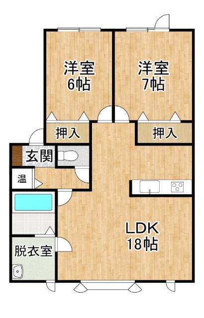  間取り図写真
