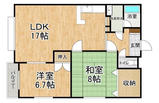  間取り図写真