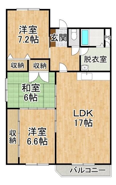  間取り図写真