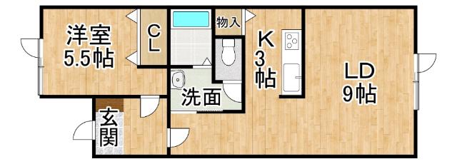  間取り図写真