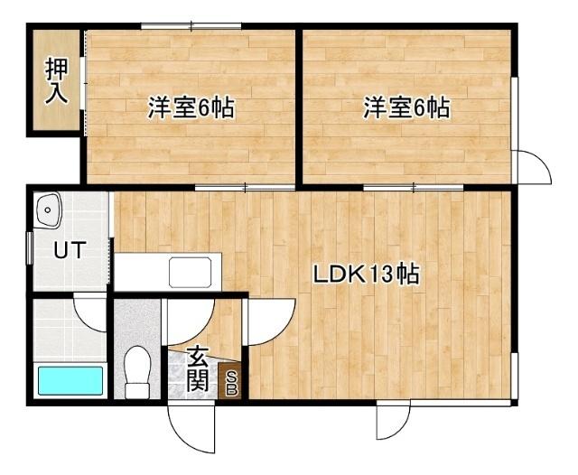 ピュアドリーム（102） 間取り図画像
