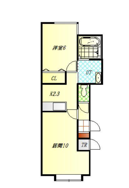 ジャルダン（203） 間取り図画像