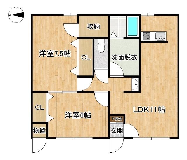  間取り図写真
