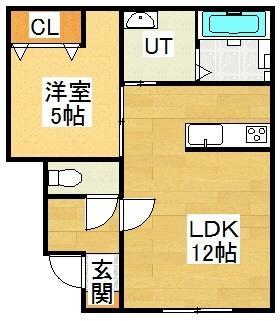 フォレスト新町Ⅰ（205） 間取り図画像