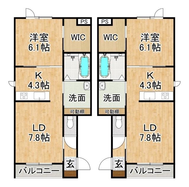  間取り図写真