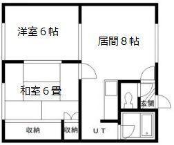 スマイル大雪 間取り図画像