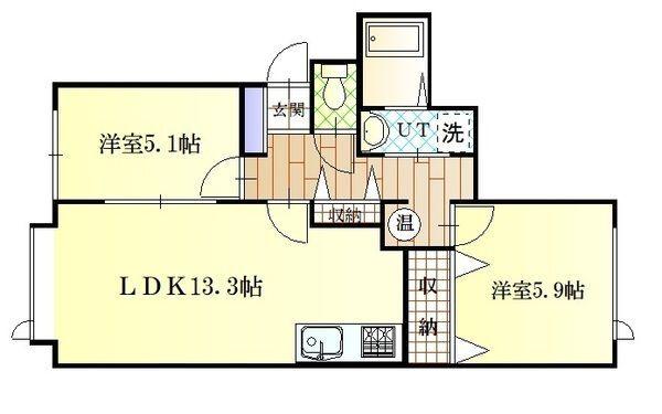 南陽館Ⅱ（102） 間取り図画像