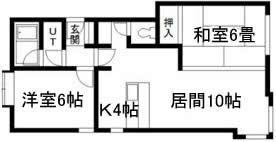 クローバーハイツ 間取り図画像