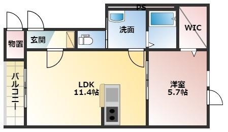  間取り図写真