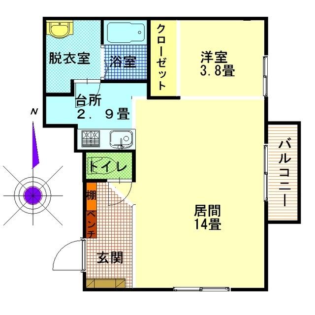  間取り図写真