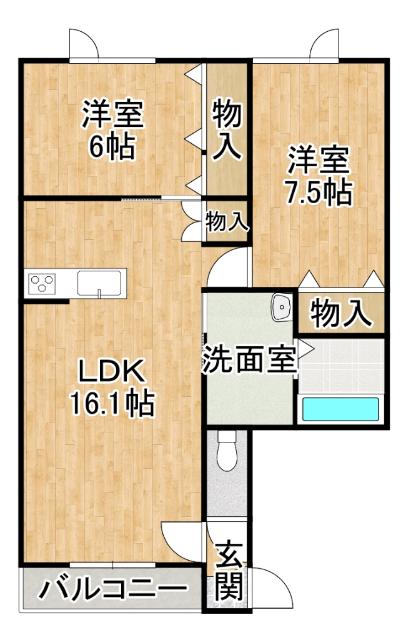  間取り図写真