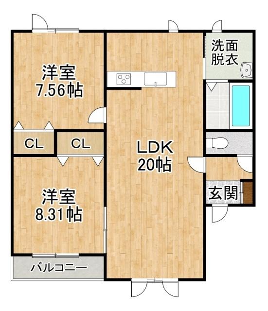  間取り図写真