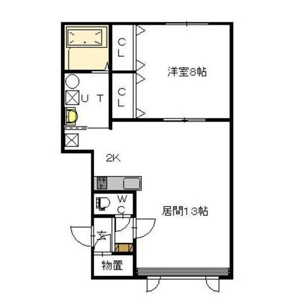 EVA（203） 間取り図画像