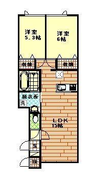 CLAIRE Ⅳ（102） 間取り図画像