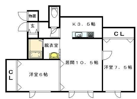  間取り図写真