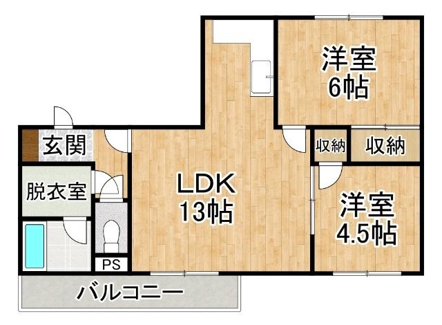 ヌプカ東3条（308） 間取り図画像