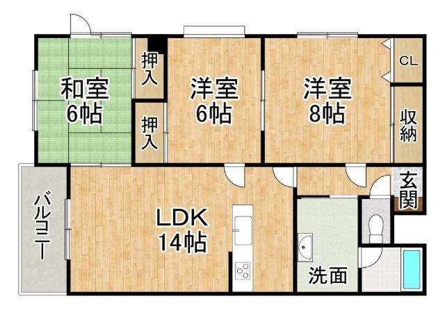  間取り図写真