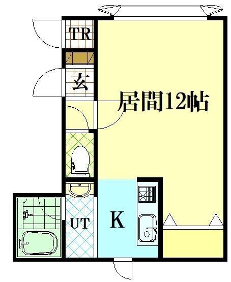 クローバーＡ（101） 間取り図画像