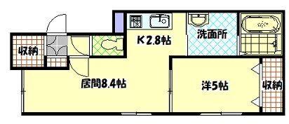 LANA　C棟（201） 間取り図画像