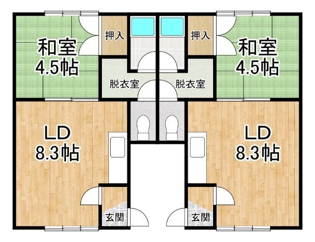  間取り図写真