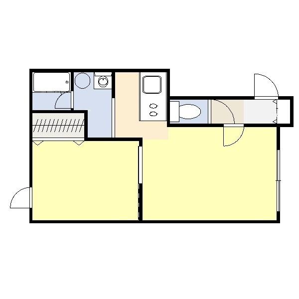 OakⅦ（オークⅦ）（101） 間取り図画像