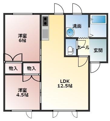 フレンテ（113） 間取り図画像