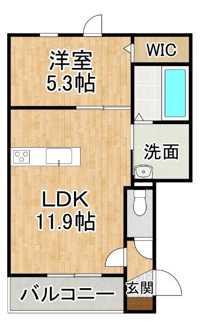 Berg・イースト（203） 間取り図画像