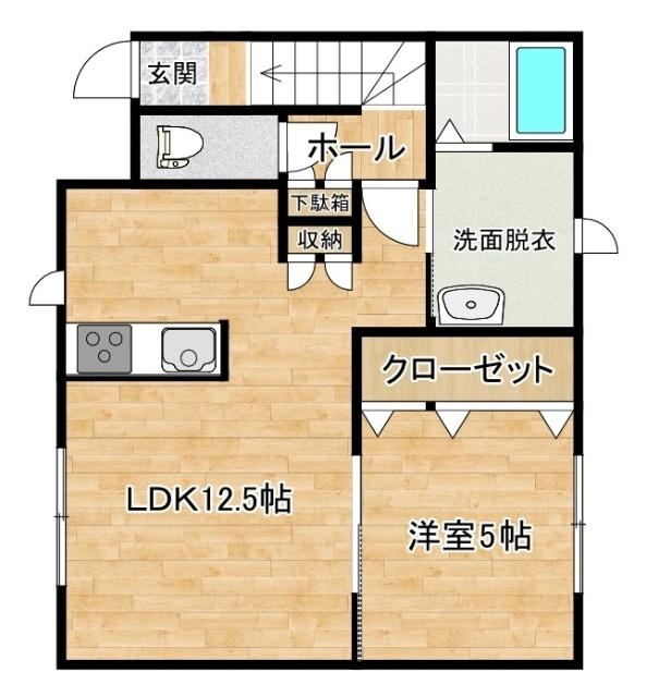 ルポゼ 間取り図画像